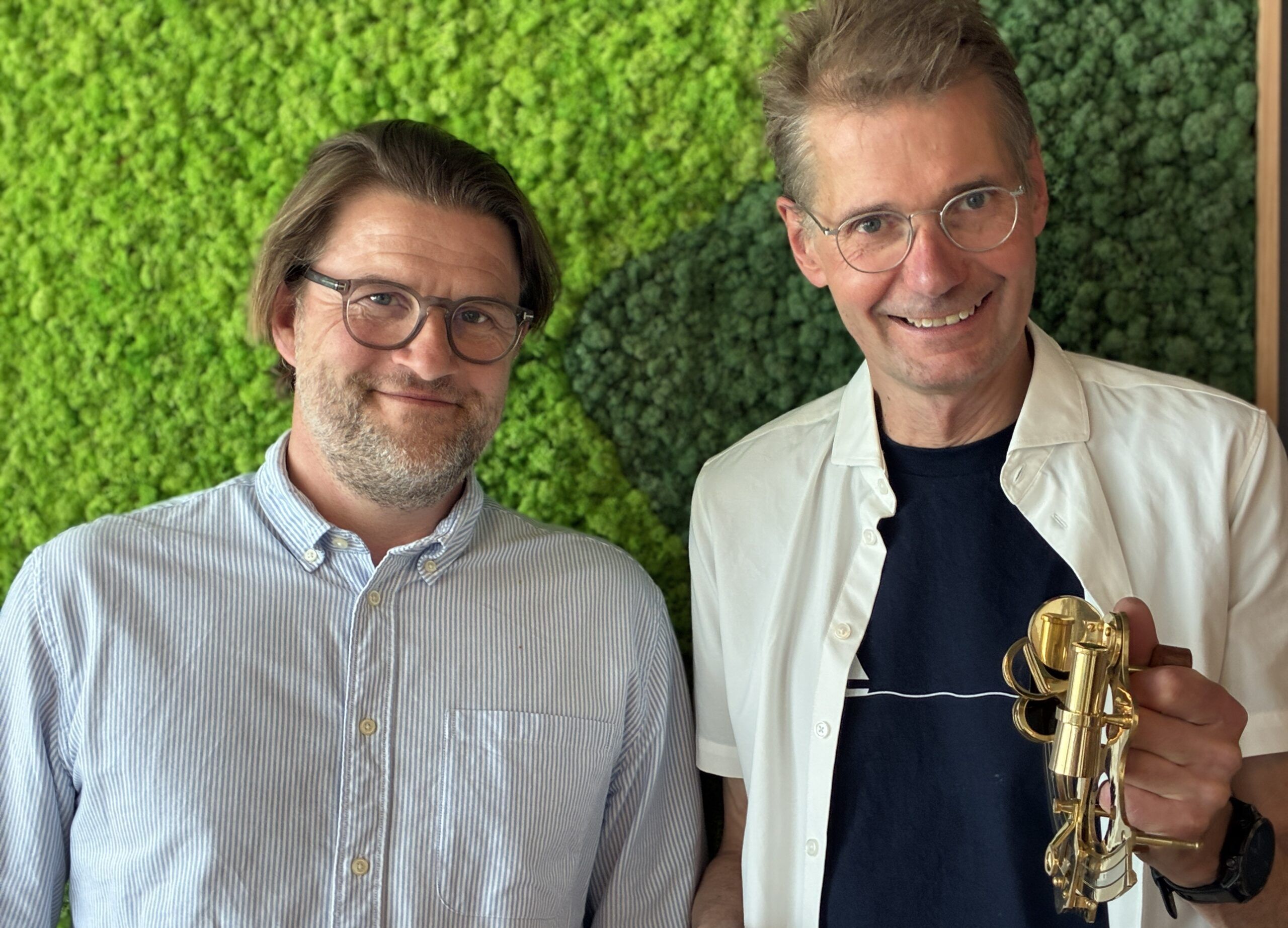Michael Heegaard og Brian Jeppesen
