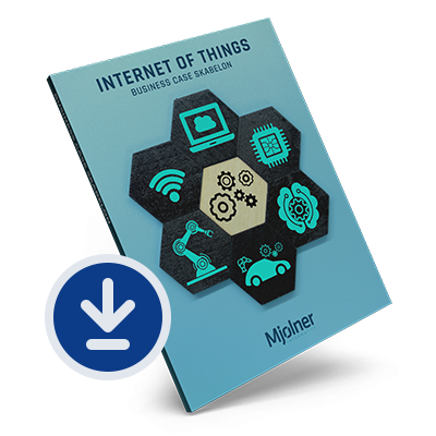 Et animeret team, der udarbejdder en case