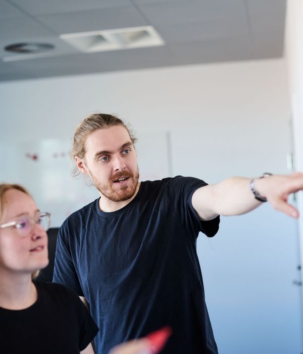 Vi er et softwarehus med en enkelt proces til komplekse projekter