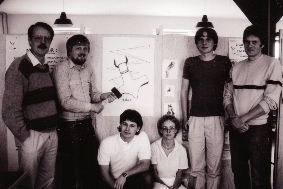 Stifterne af Mjølner Informatics i 1988