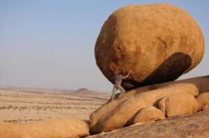 With microservices, the large software monoliths become modular.